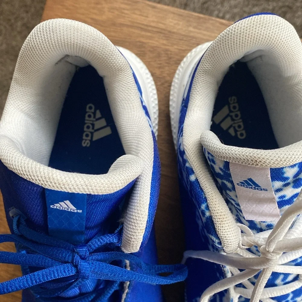 Adidas Light Em Up 2 Blue Basketball Bounce Shoes Sneakers, Men’s 13.5